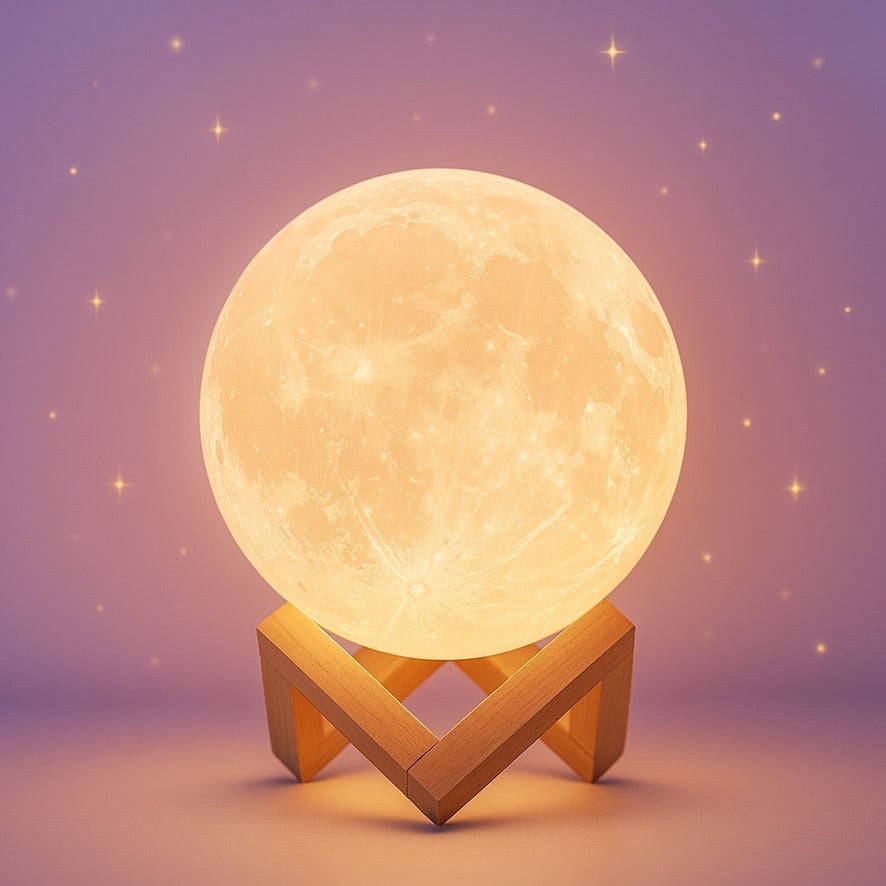 Lámpara Lunar – La Luna de los Sueños