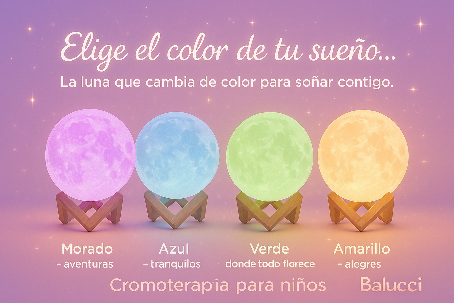 Lámpara Lunar – La Luna de los Sueños