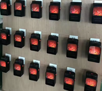 Calefactor Eléctrico Portátil Enchufable 1000W 110-220V con Mando a Distancia – Calor Instantáneo y Seguro