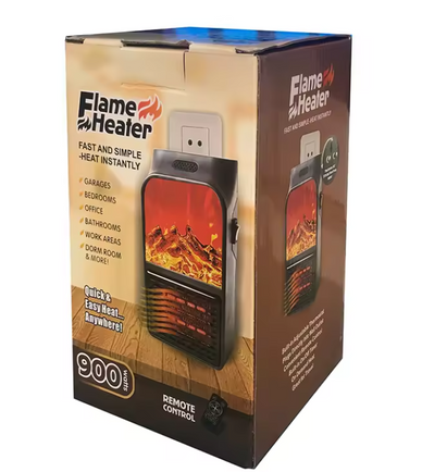 Disfruta de un calor acogedor y rápido.