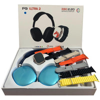 RELOJ SMART WATCH + AURICULARES DIADEMA