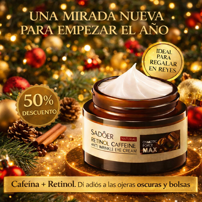Contorno de Ojos con Cafeína y Retinol – Desinflama y Revitaliza